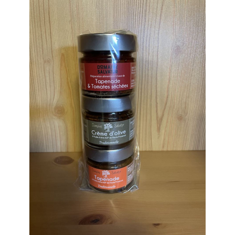 Lot de 3 Crèmes d'olive