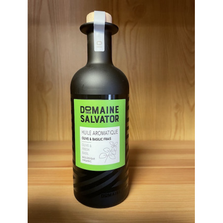 Huile d'olive et Basilic Frais BIO - 20cl