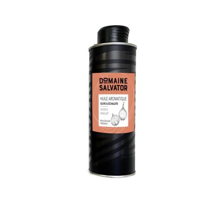 Huile d' Olive et Échalote Bio - 25cl