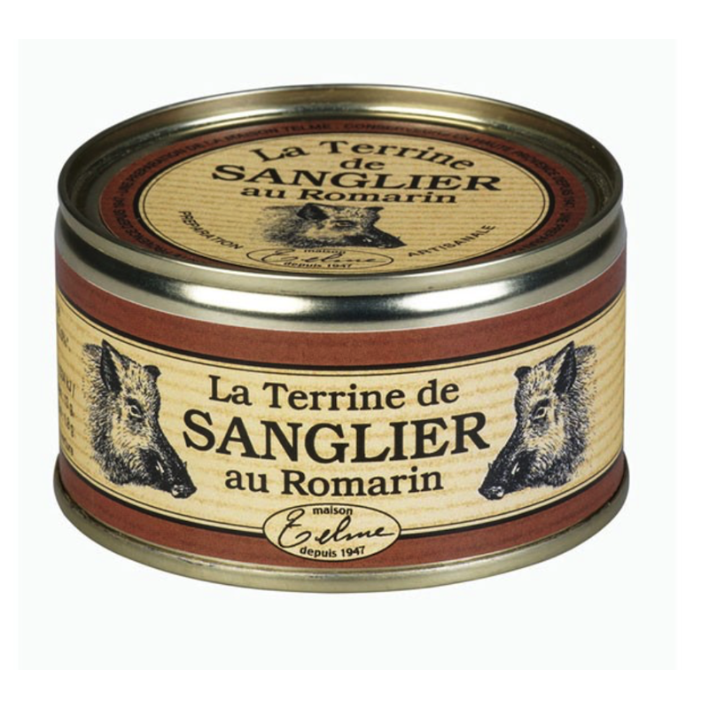 Terrine de sanglier au romarin 130g Terrine de sanglier au romarin 130g