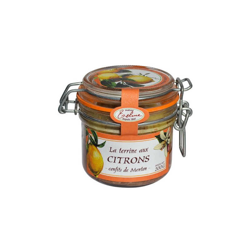 Terrine aux Citrons confits de Menton 200g