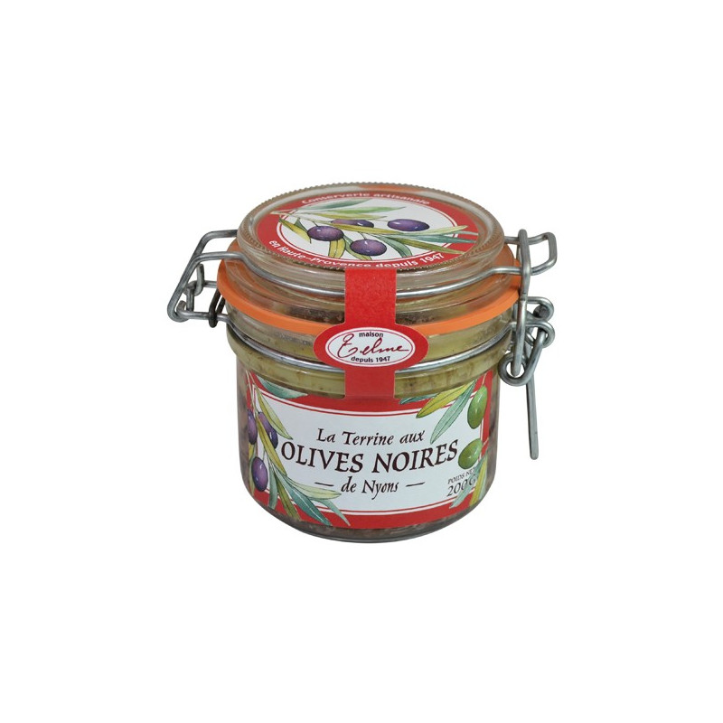 Terrine aux Olives Noires de Nyons AOP 200g