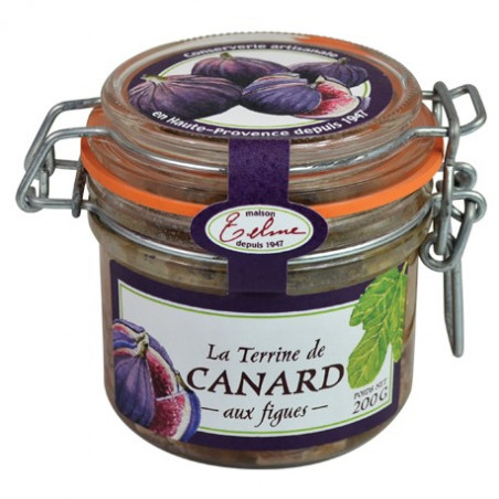 Terrine de canard aux figues 200g