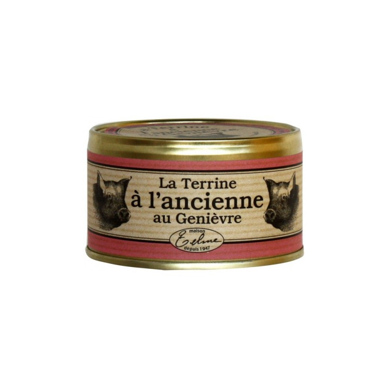 Terrine à l'ancienne au genièvre 130g