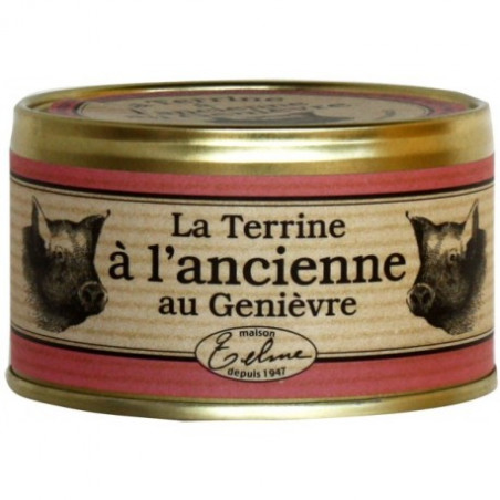 Terrine à l'ancienne au genièvre 130g