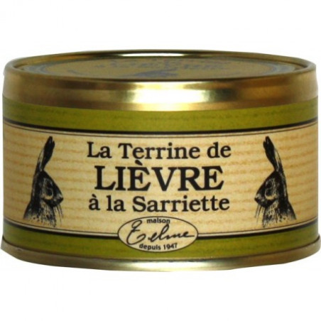 Terrine de lièvre à la sarriette 130g