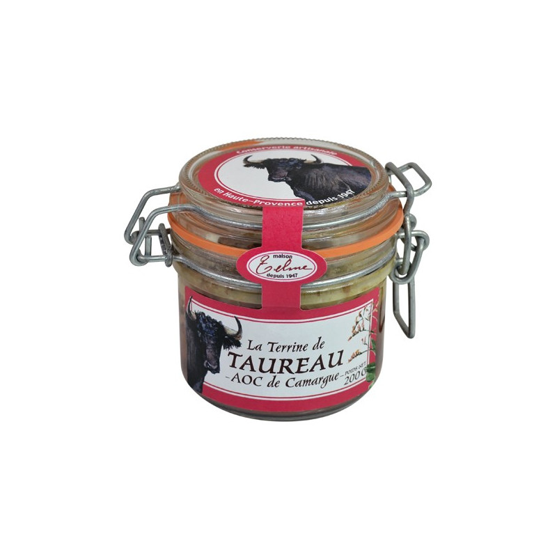 TERRINE DE TAUREAU AOC DE CAMARGUE 200G