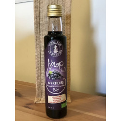 Organic artisanal syrup - Blueberry 50cl
