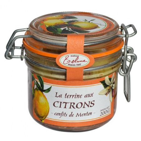 Terrine aux Citrons confits de Menton 200g