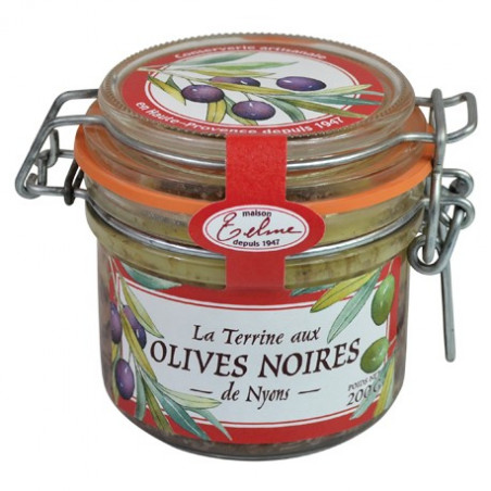 Terrine with Black Olives from Nyons PDO 200g