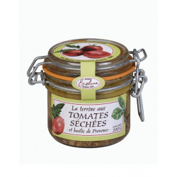 Terrine aux tomates séchées et basilic de Provence